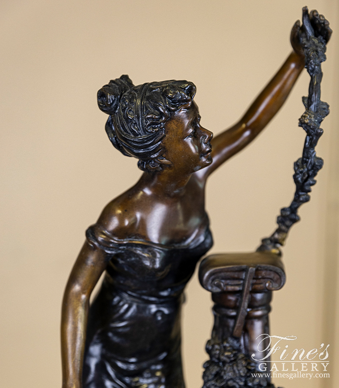 Bronze Statues  - Bronze Female Statue - BS-1370